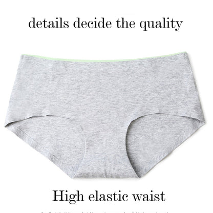 8Pcs Briefs for Women fashion sexy woman panties Solid seamless underpants cpanties for women cotton underwear girl knickers